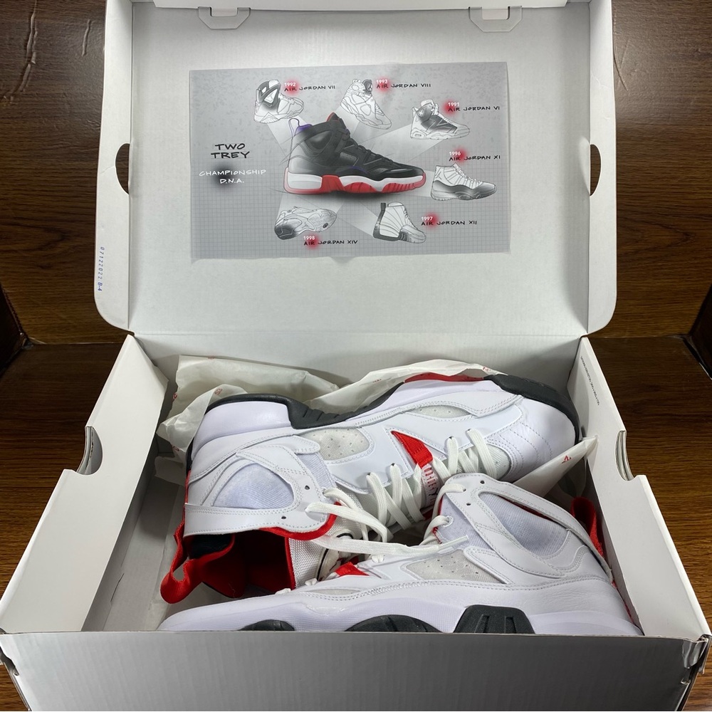 Jumpman Two Trey Mens sneakers Size 10.5 - Picture 11 of 12